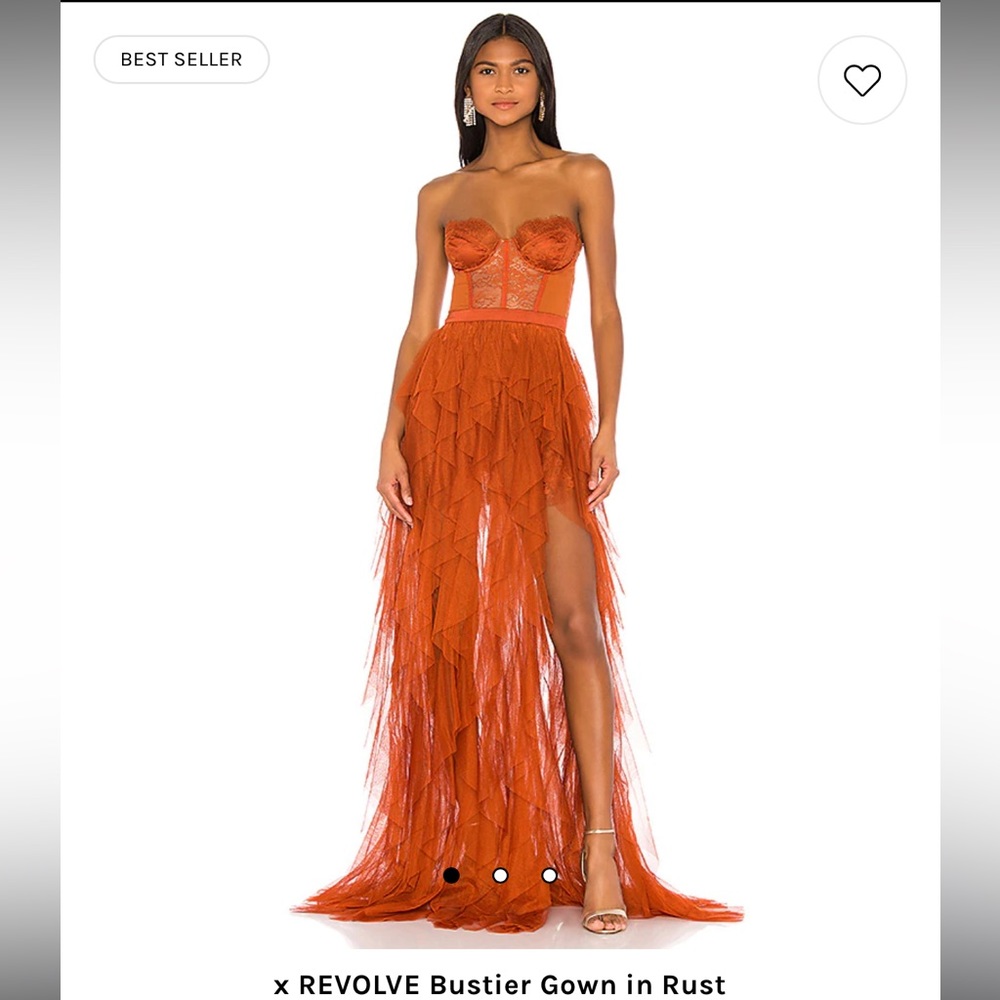 For Love and Leones bustier dress